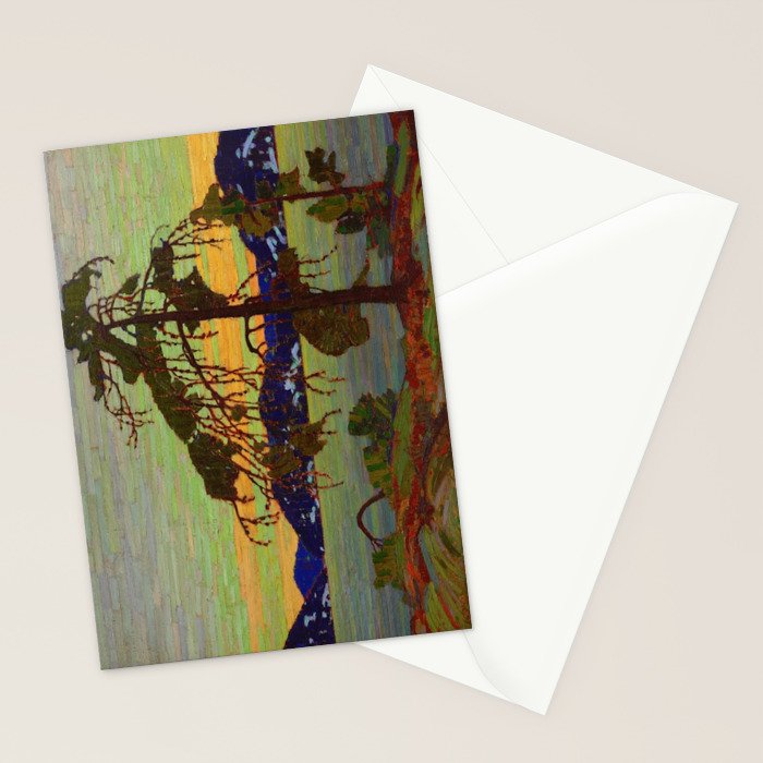 Tom Thomson The Jack Pine 1916-1917 Canadian Landscape Artist Stationery Card Gallery Image 2