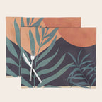 Abstract Art Tropical Leaves 16 Placemat Gallery Image 1