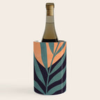Abstract Art Tropical Leaves 16 Wine Chiller Gallery Image 2
