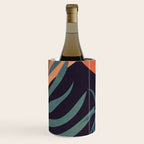 Abstract Art Tropical Leaves 16 Wine Chiller Gallery Image 1