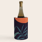 Abstract Art Tropical Leaves 16 Wine Chiller Gallery Image 3