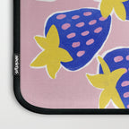 Blue Strawberries Laptop Sleeve Gallery Image 3