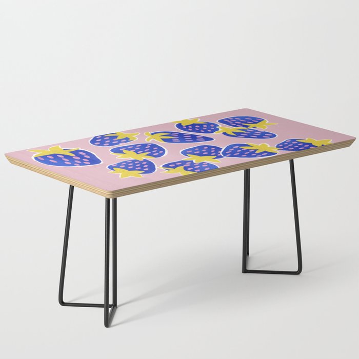 Blue Strawberries Coffee Table Gallery Image 1