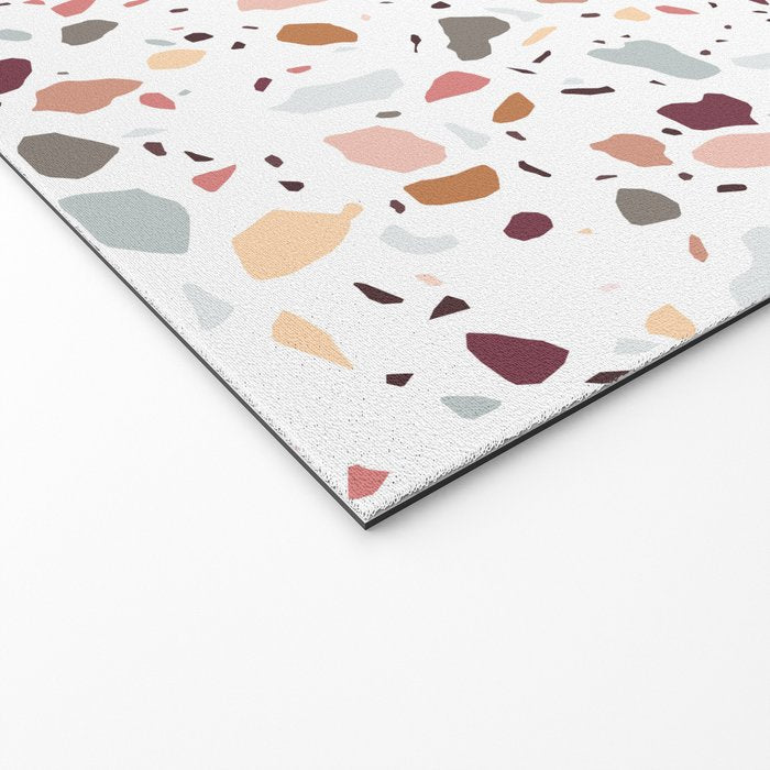 Terrazzo marble pattern Welcome Mat Gallery Image 2