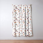 Terrazzo marble pattern Window Curtain Gallery Image 3