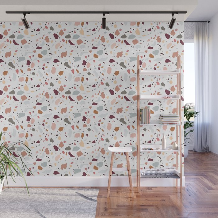 Terrazzo marble pattern Wall Mural Gallery Image 1