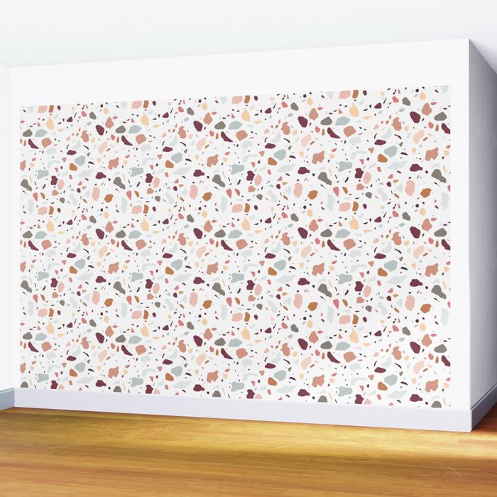 Terrazzo marble pattern Wall Mural Gallery Image 2