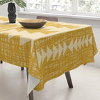 Southwestern Pattern 136 Yellow Tablecloth Gallery Image 3