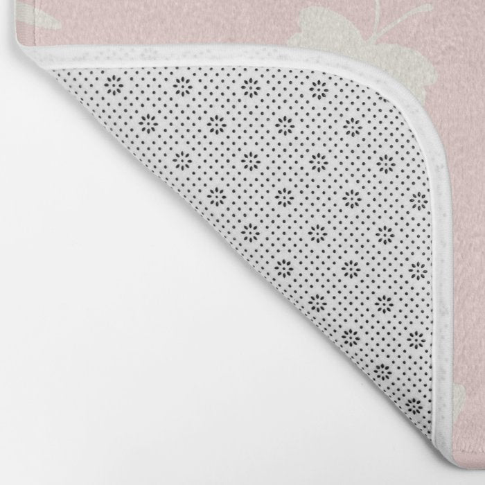 Dream Pink Butterfly Bath Mat Gallery Image 2