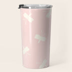 Dream Pink Butterfly Travel Mug Gallery Image 3