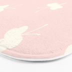 Dream Pink Butterfly Bath Mat Gallery Image 3