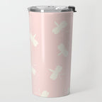 Dream Pink Butterfly Travel Mug Gallery Image 2