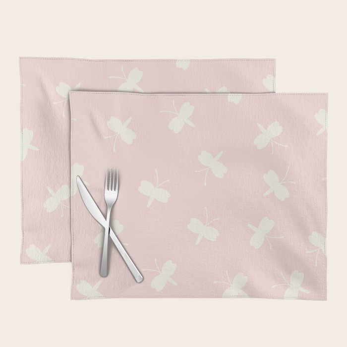 Dream Pink Butterfly Placemat Gallery Image 1