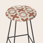 river stars - multi terracotta Stool Gallery Image 2