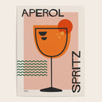 Cocktail Print Aperol Spritz Poster Gallery Image 4