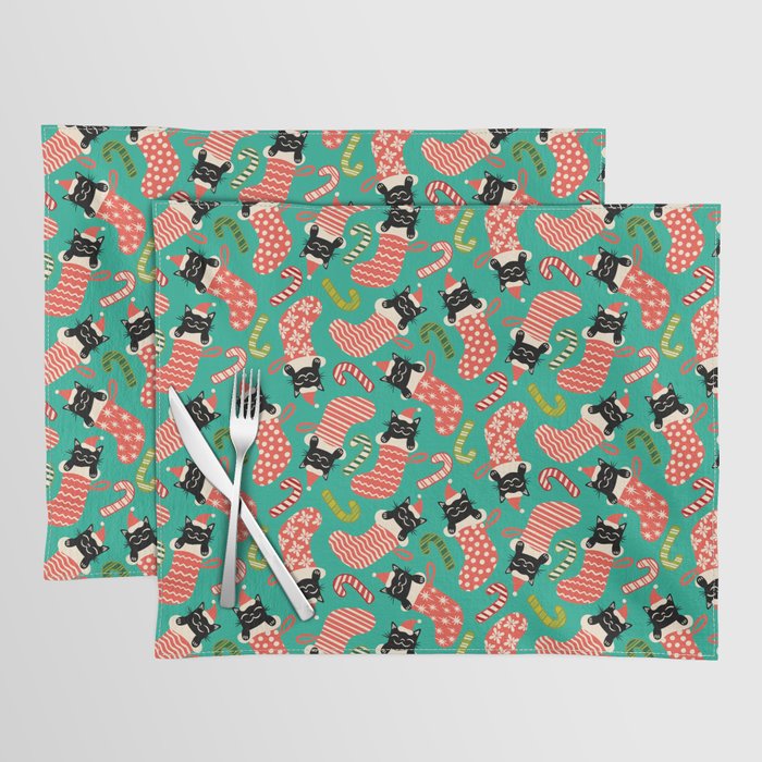 Festive Felines Placemat Gallery Image 1