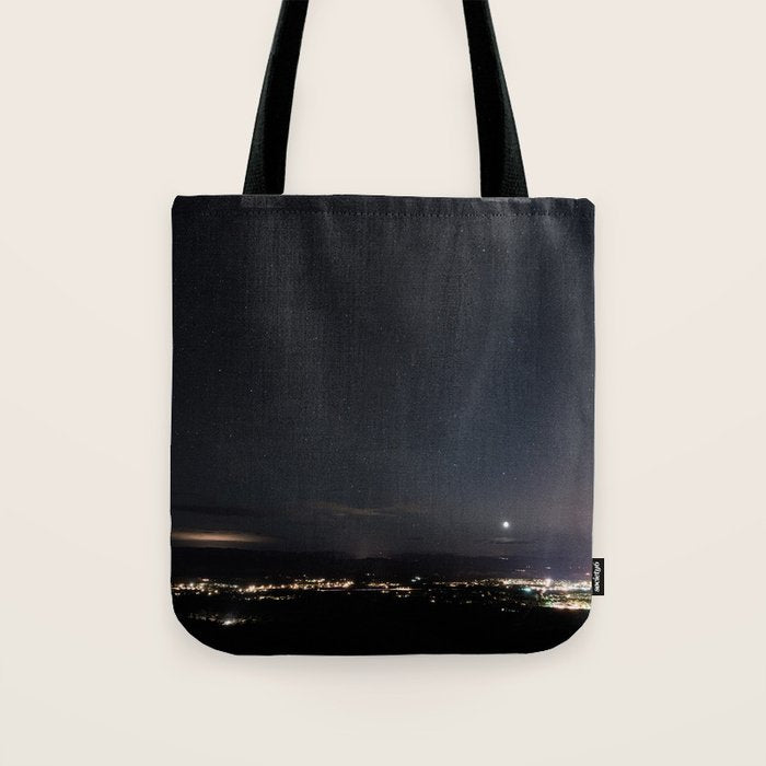 Arizona Desert Night Sky Stars Tote Bag Gallery Image 1