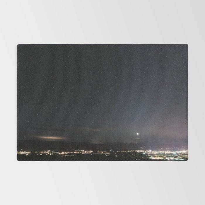 Arizona Desert Night Sky Stars Rug Gallery Image 2