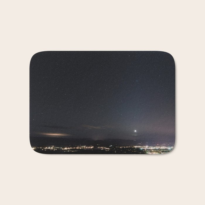 Arizona Desert Night Sky Stars Bath Mat Gallery Image 1