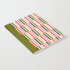 Holly Jolly Stripes Notebook Gallery Image 2