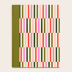 Holly Jolly Stripes Notebook Gallery Image 4