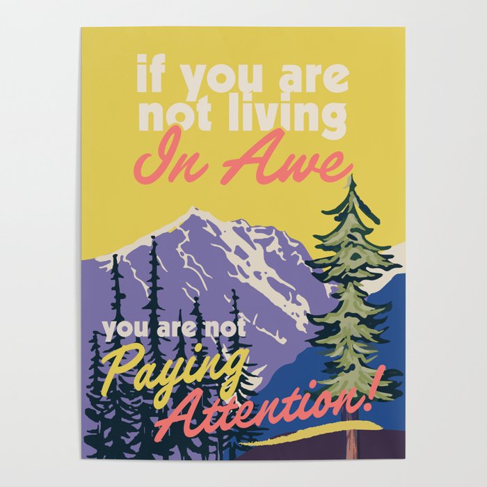 Live In Awe Poster Gallery Image 1