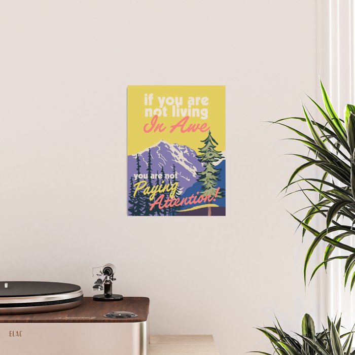 Live In Awe Poster Gallery Image 2