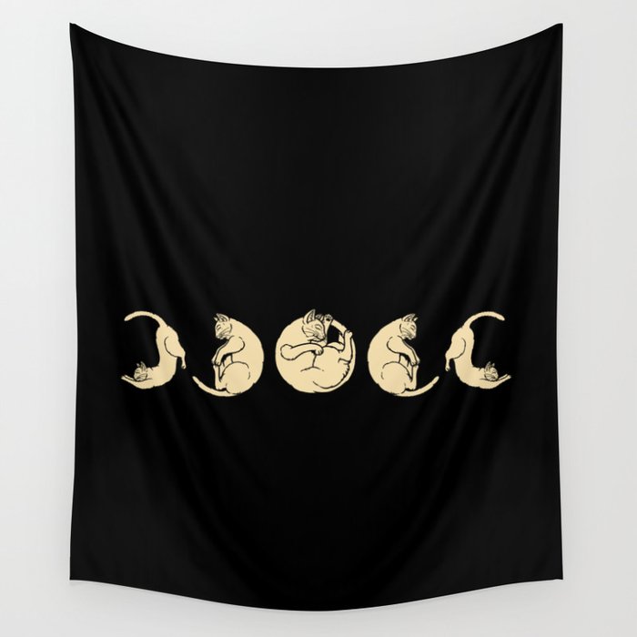 Meowphases Wall Tapestry Gallery Image 4