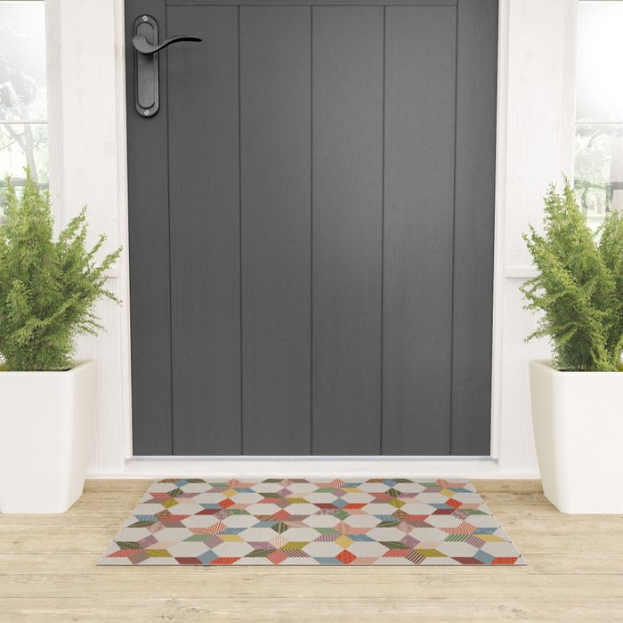 Granny Star Welcome Mat Gallery Image 3