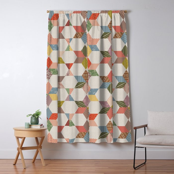 Granny Star Window Curtain Gallery Image 1