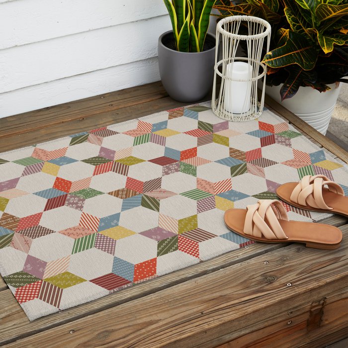 Granny Star Outdoor Rug Gallery Image 2