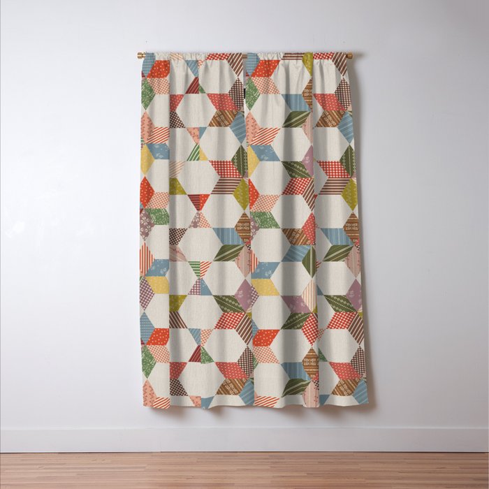 Granny Star Window Curtain Gallery Image 3