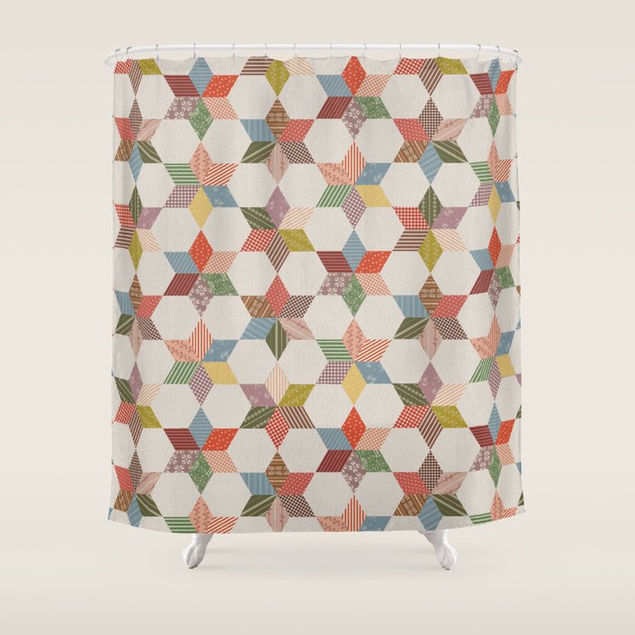 Granny Star Shower Curtain Gallery Image 1