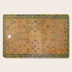 Persian Heritage Rug Design in Warm Earth Tones Cutting Board Gallery Image 1