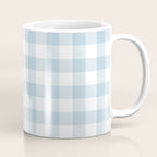 Baby Blue Buffalo Check Coffee Mug Gallery Image 1