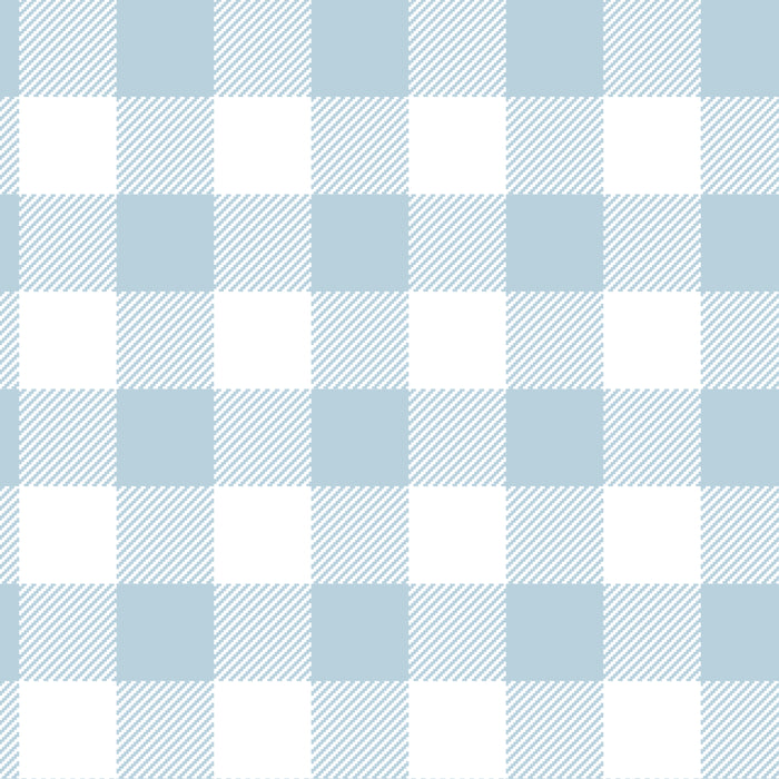 Baby Blue Buffalo Check Coffee Mug Gallery Image 2