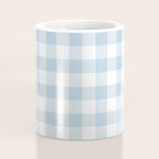 Baby Blue Buffalo Check Coffee Mug Gallery Image 4