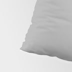 Smoke Grey Solid Color Pillow Sham Gallery Image 4