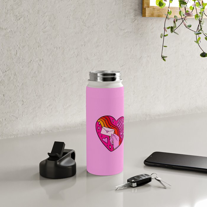 Virgo Valentine Water Bottle Gallery Image 4