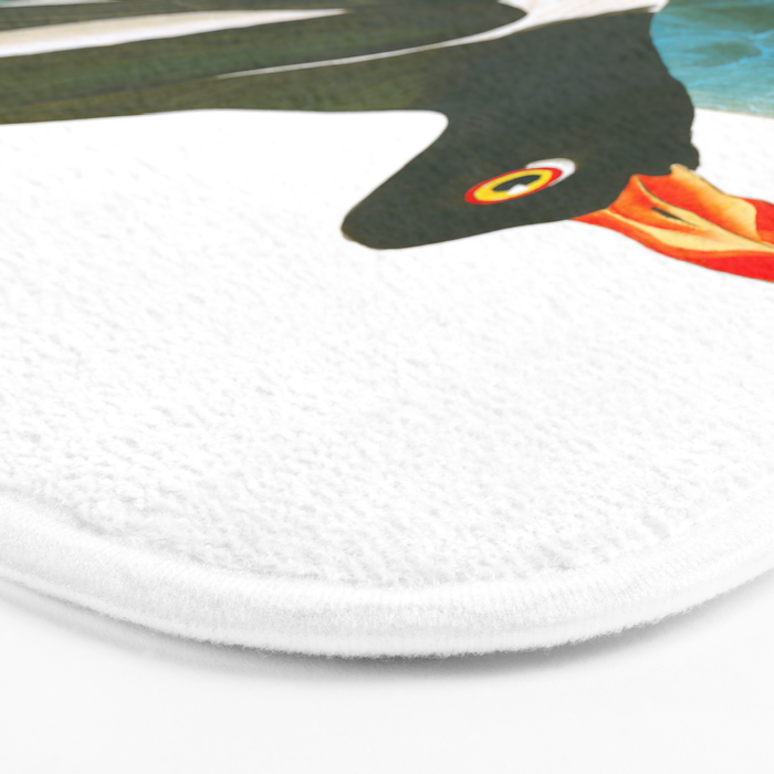 Pied oyster-catcher Bird Bath Mat Gallery Image 3