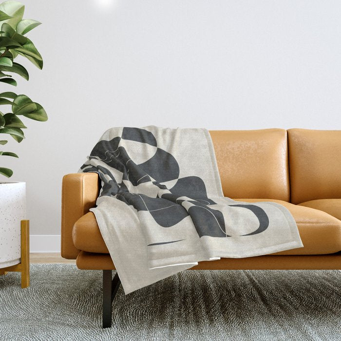 Shifting Boundaries 3 Throw Blanket Gallery Image 1