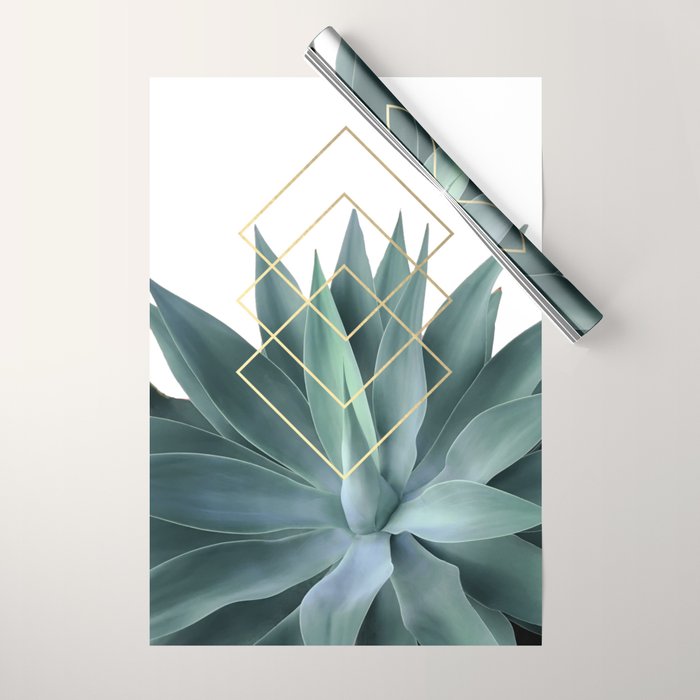 Agave geometrics Wrapping Paper Gallery Image 1