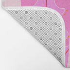 Pink Cowboy Boots Bath Mat Gallery Image 2