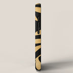 Leaves - Gold Black iPhone Case Gallery Image 2