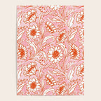 Sunflowers - pink and orange  Poster Gallery Image 4