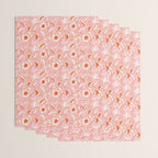 Sunflowers - pink and orange  Wrapping Paper Gallery Image 3