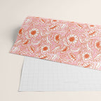 Sunflowers - pink and orange  Wrapping Paper Gallery Image 2