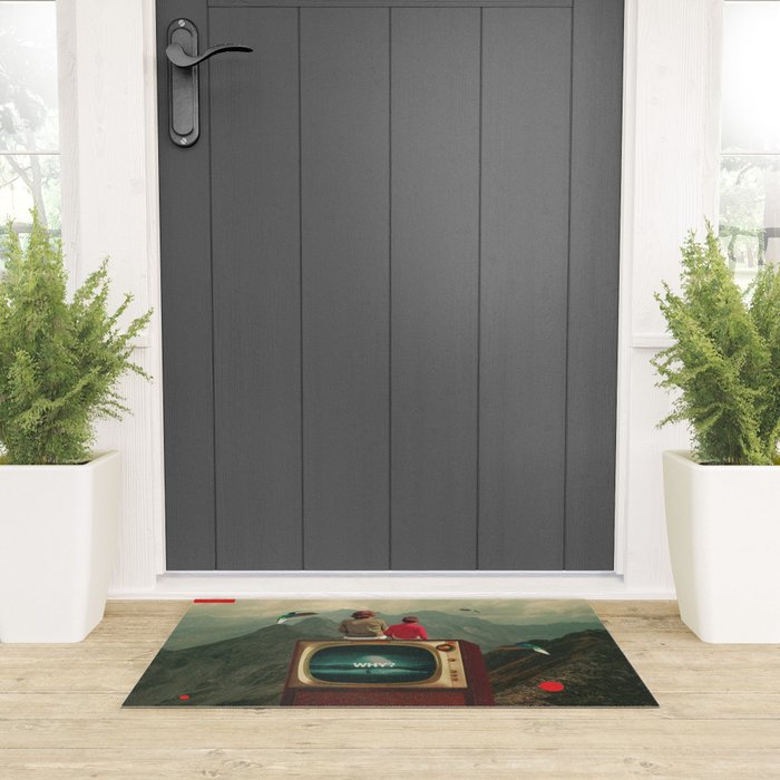 Mother Protect Me from the Sadness of this World Welcome Mat Gallery Image 3