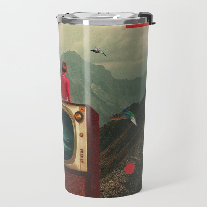 Mother Protect Me from the Sadness of this World Travel Mug Gallery Image 2