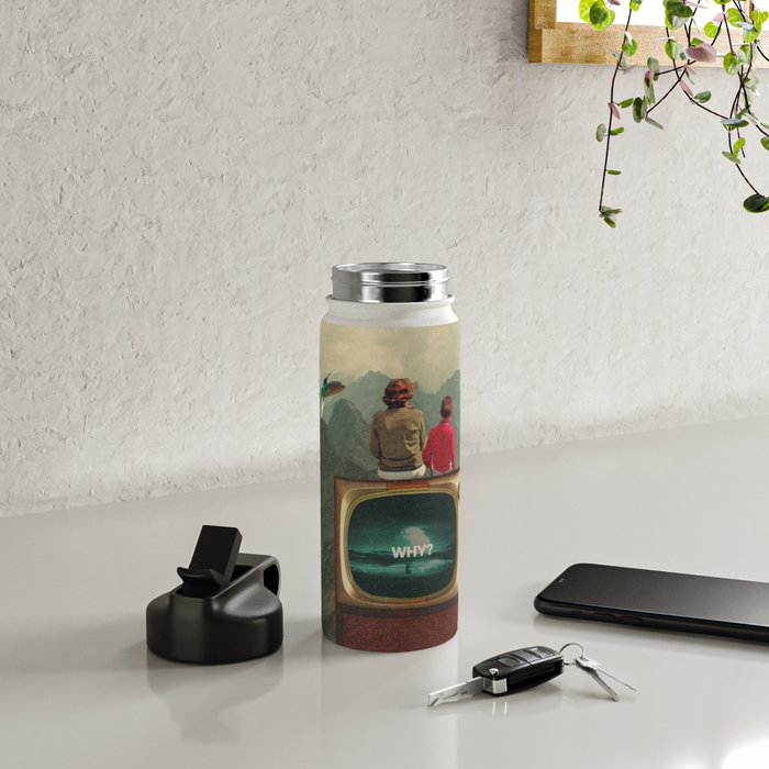 Mother Protect Me from the Sadness of this World Water Bottle Gallery Image 4